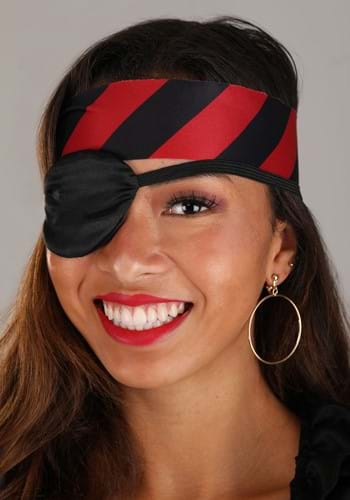 Pirate Eye Patch and Earring Accessory Kit