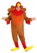 Plus Size Perky Turkey Costume Alt 4