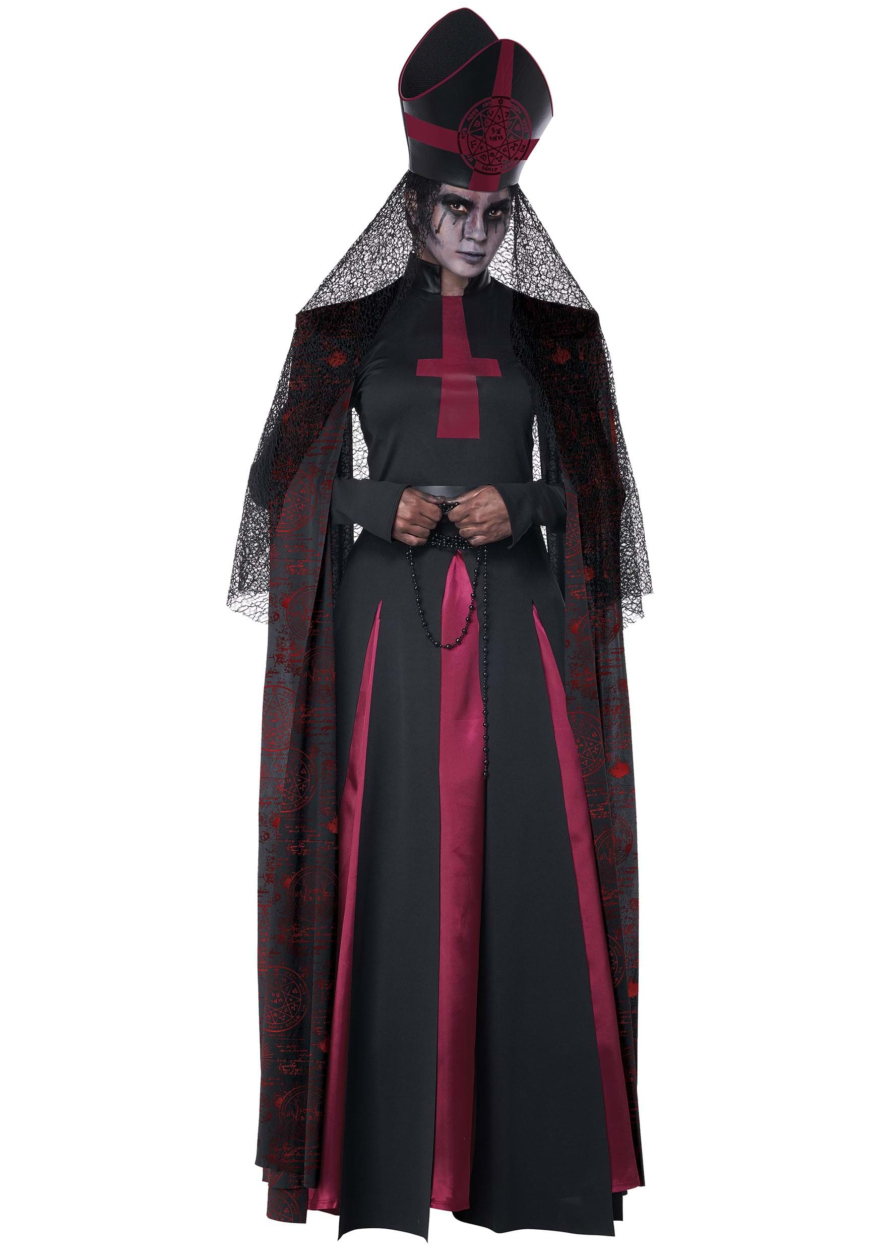 Occult Priestess Women's Fancy Dress Costume