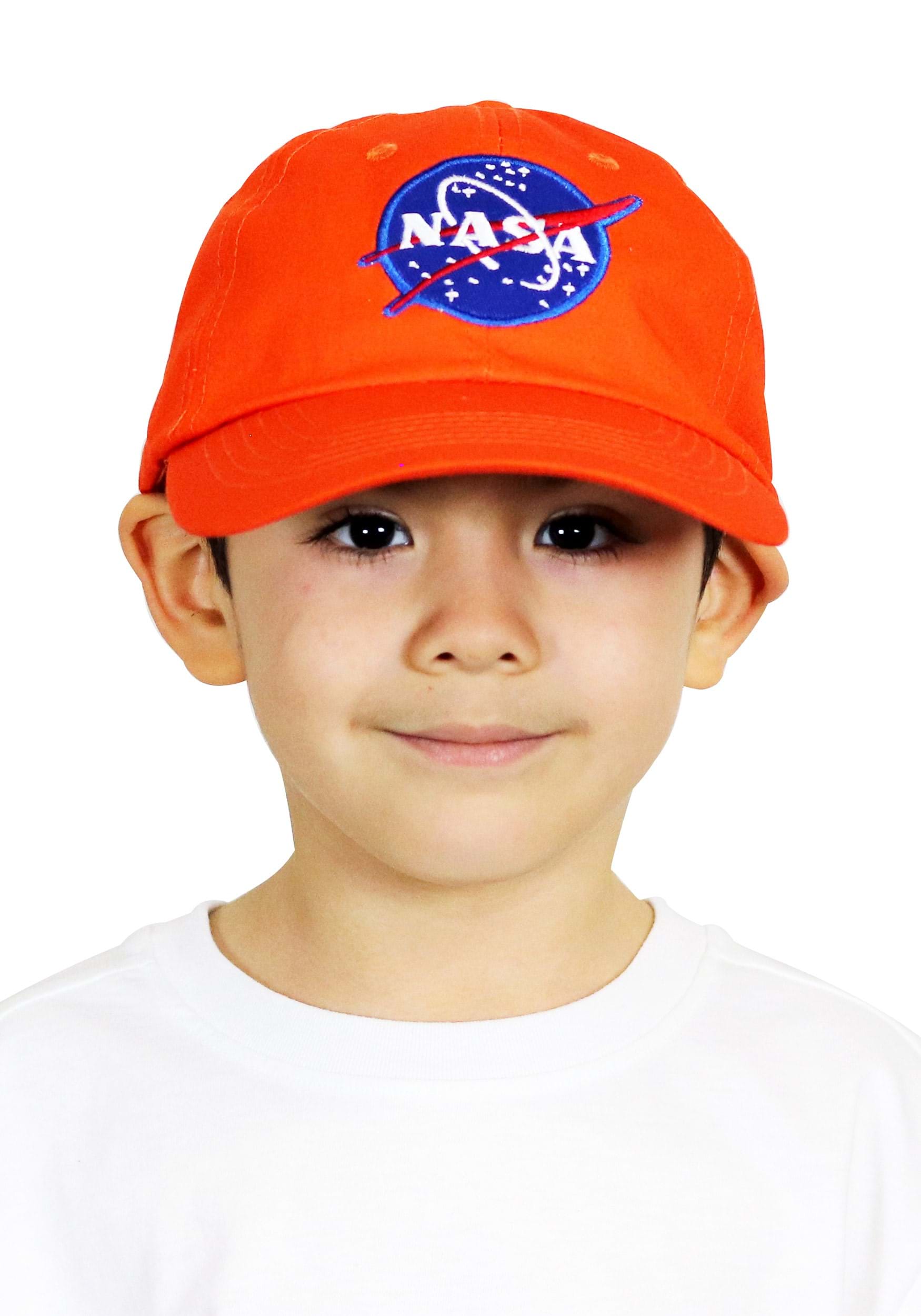 Orange Astronaut Kid's Cap
