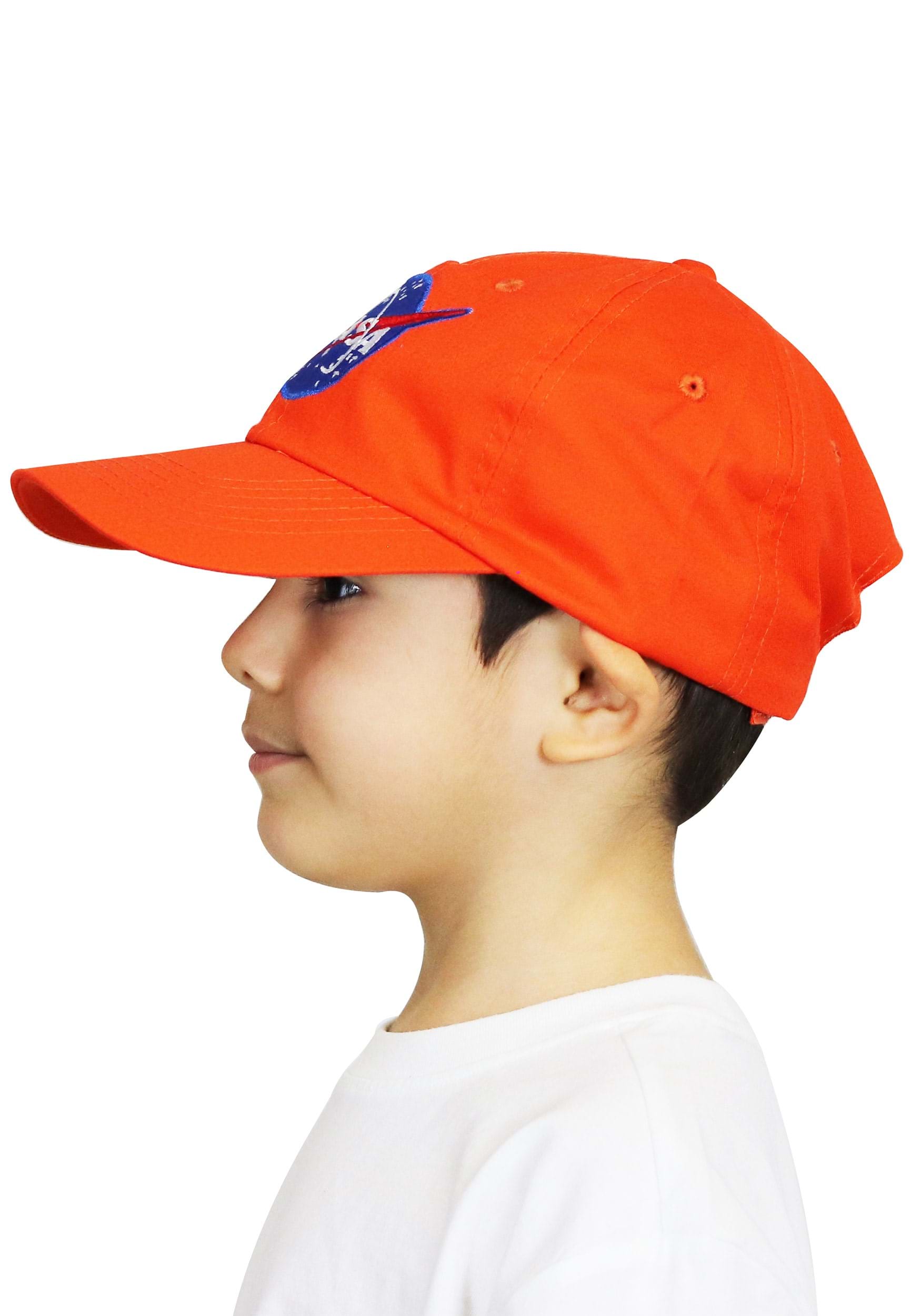 Orange Astronaut Kid's Cap