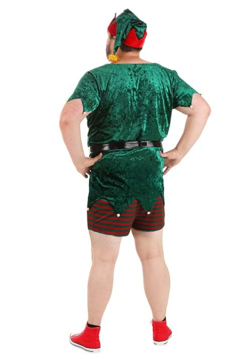 Plus Size Men's Sexy Christmas Elf Costume