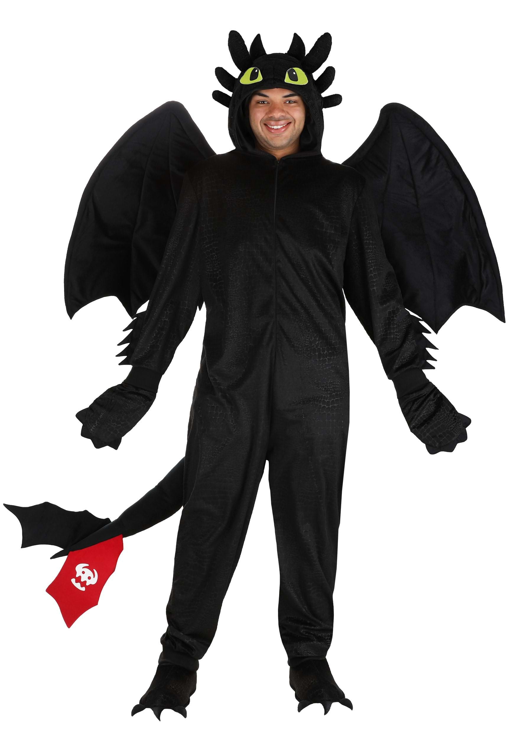 Plus Size How To Train Your Dragon Toothless Fancy Dress Costume , Movie Fancy Dress Costumes