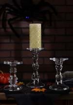 Set of Three Short Glass Candleholders Alt 6