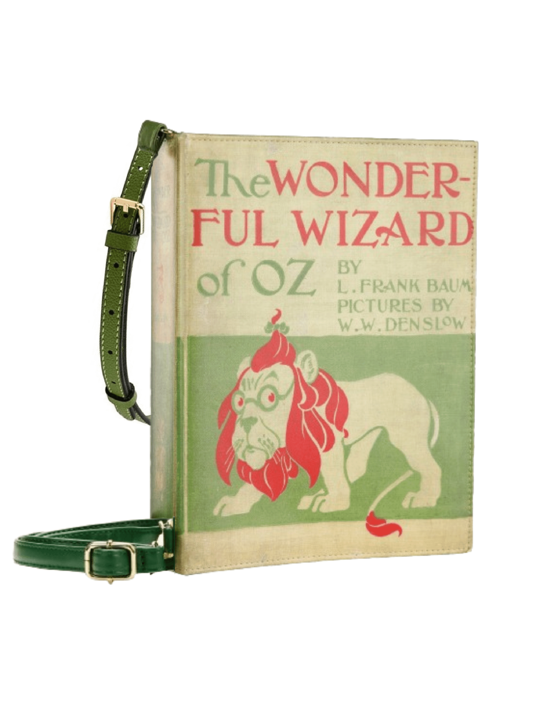 Photos - Fancy Dress Wizard FUN Costumes  of Oz Book Bag Brown/Green/Red 