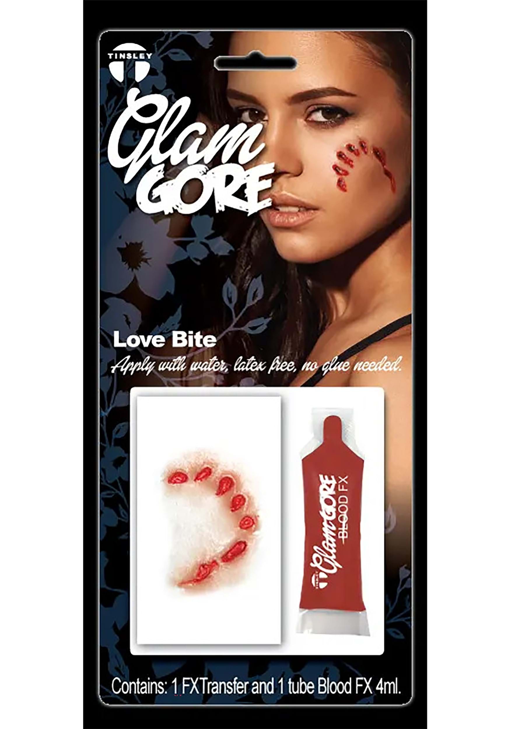 Glam Gore Love Bite 3D FX Transfer Blood Makeup Kit