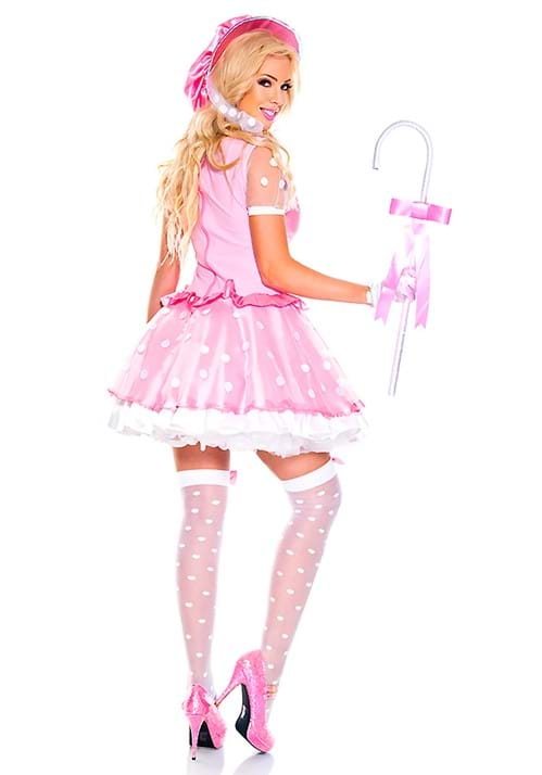 Women's Pink Little Bo Peep Costume