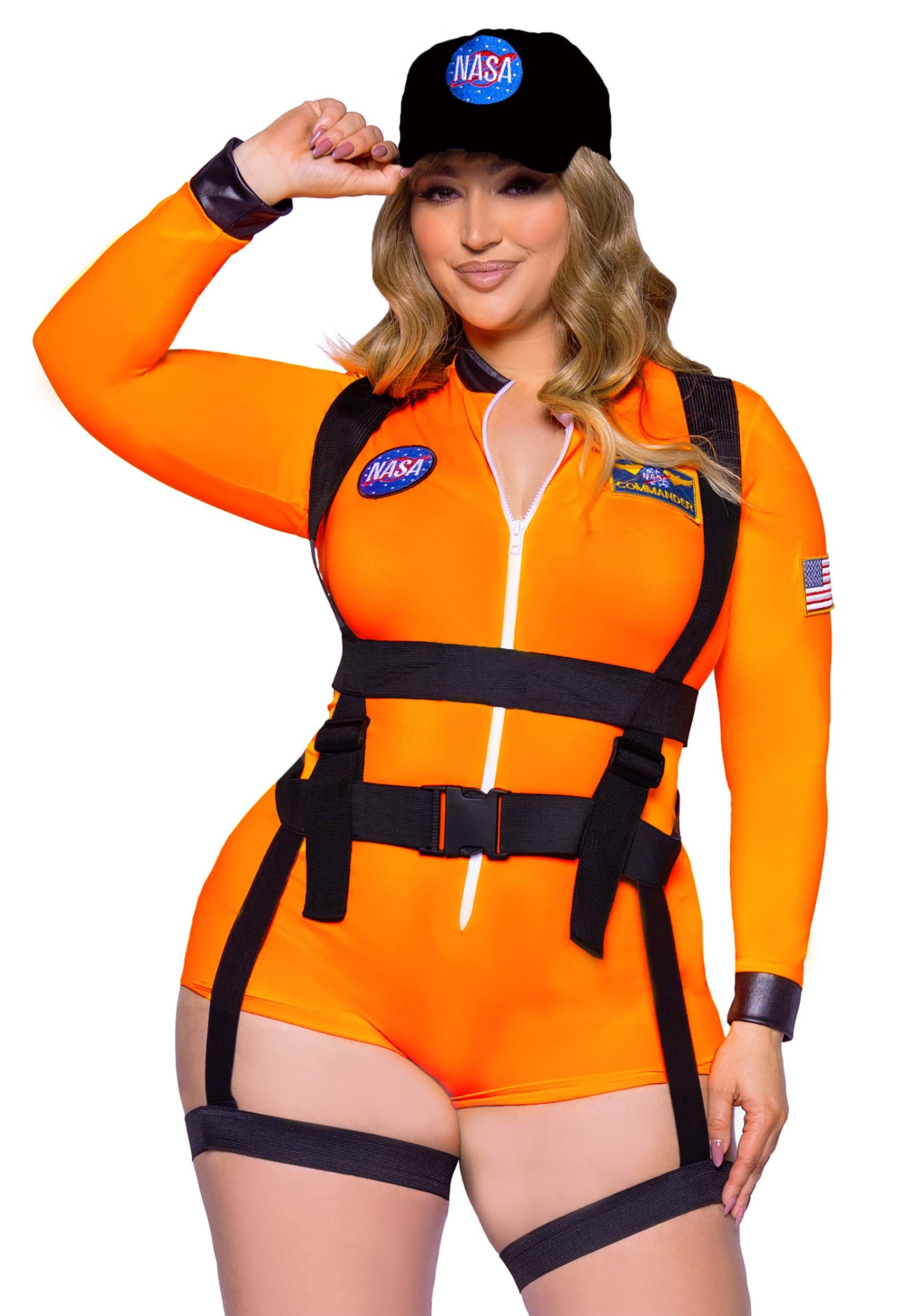 Women's Sexy Size Space Command Costume