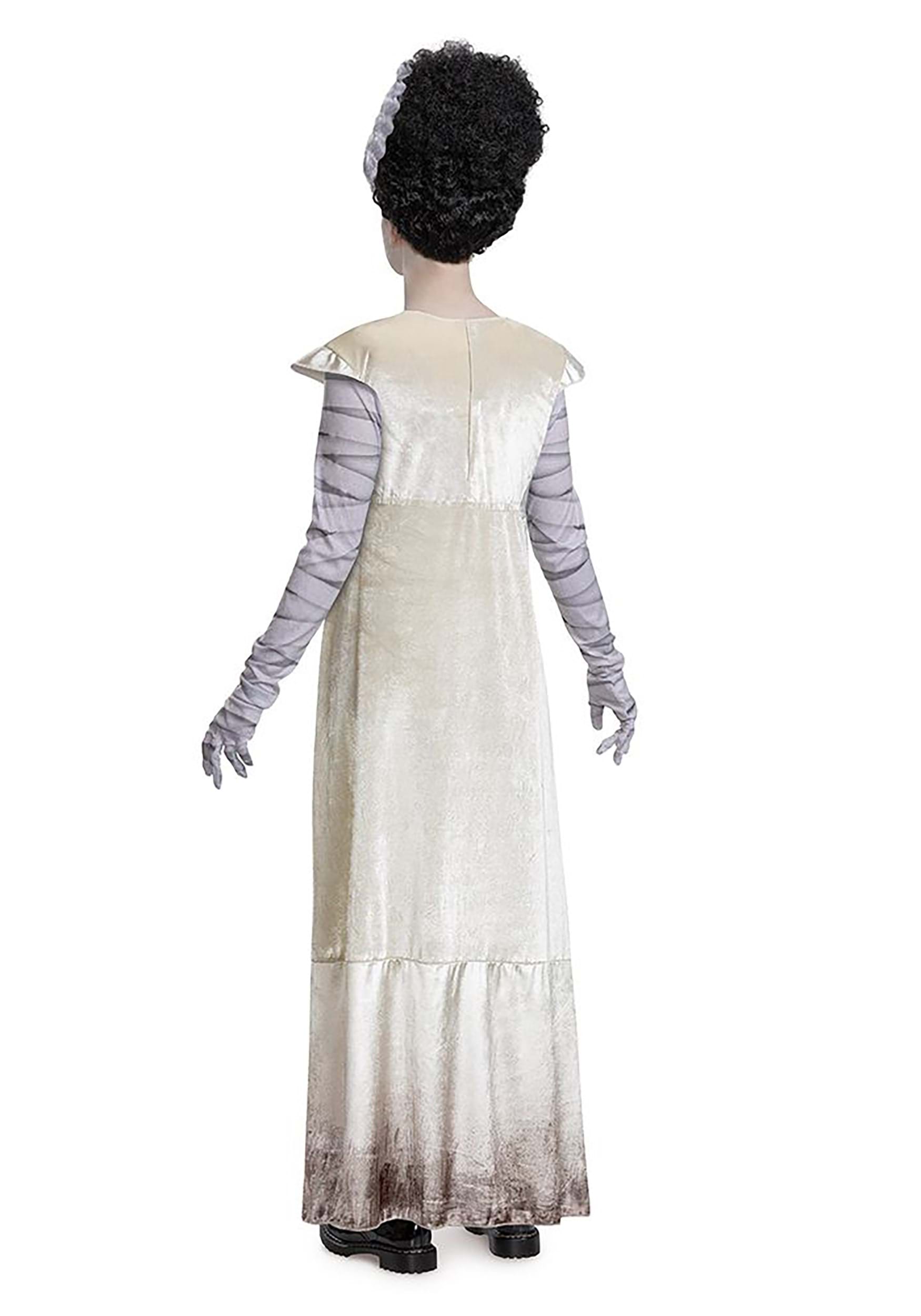 Monsters Adult Deluxe Bride Of Frankenstein Fancy Dress Costume