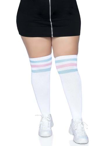 Plus Size Thigh High Tights
