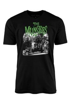 Adult The Munsters Family Coach Graphic T Shirt