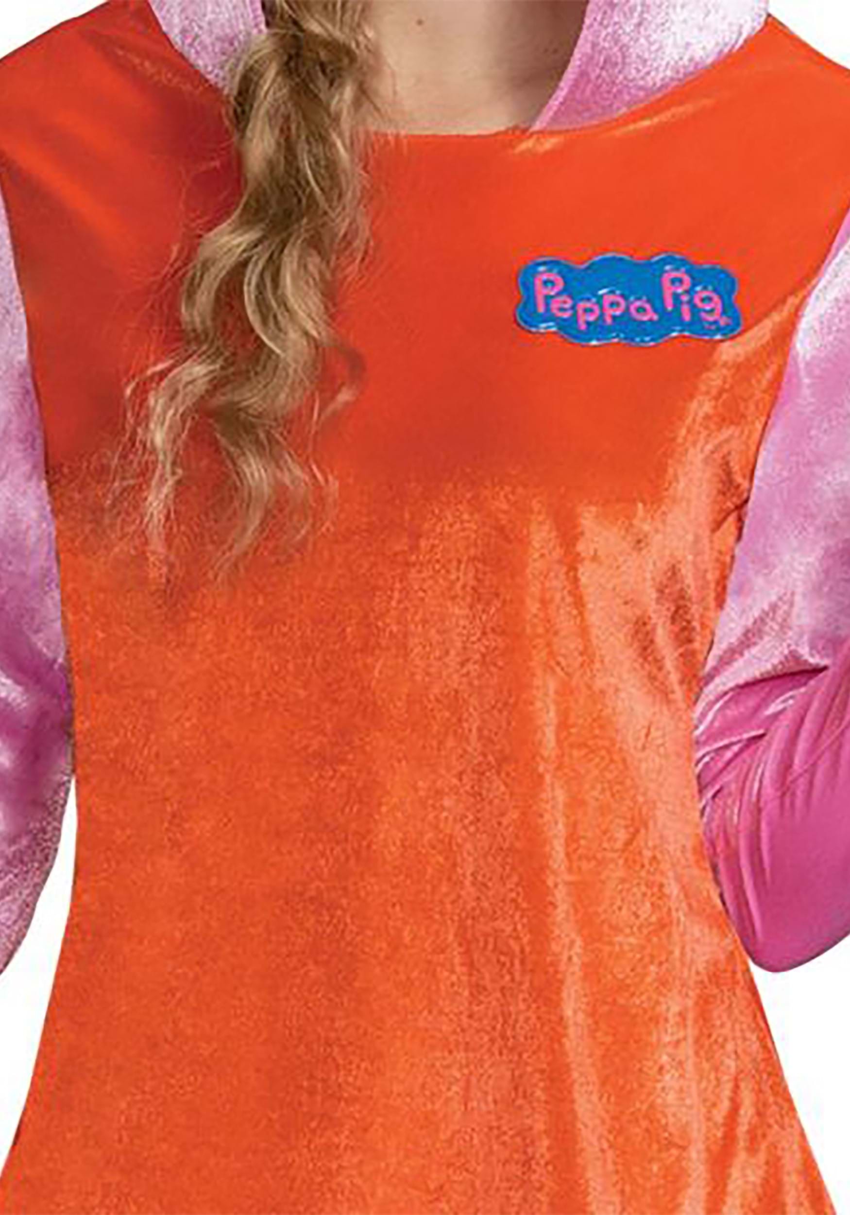 Peppa Pig Women's Mummy Pig Deluxe Fancy Dress Costume