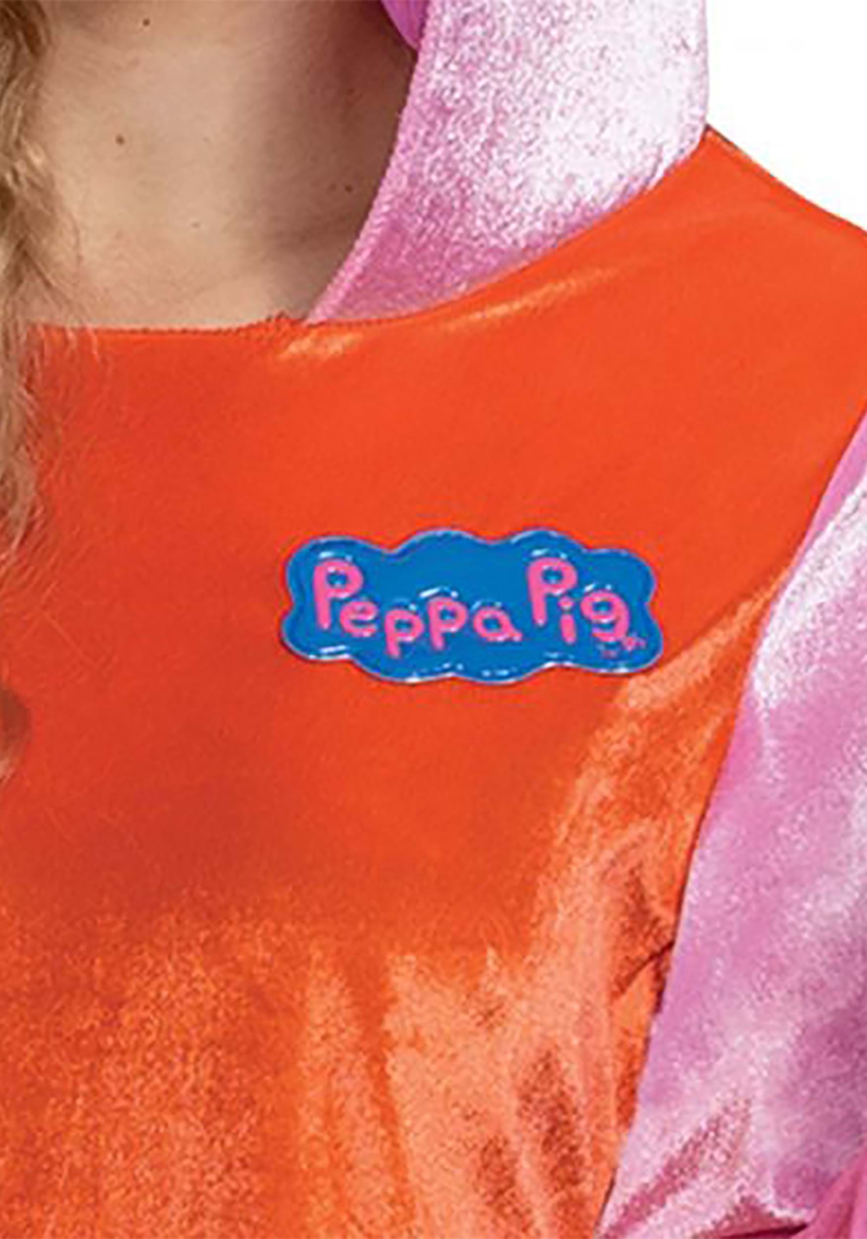 Peppa Pig Women's Mummy Pig Deluxe Fancy Dress Costume
