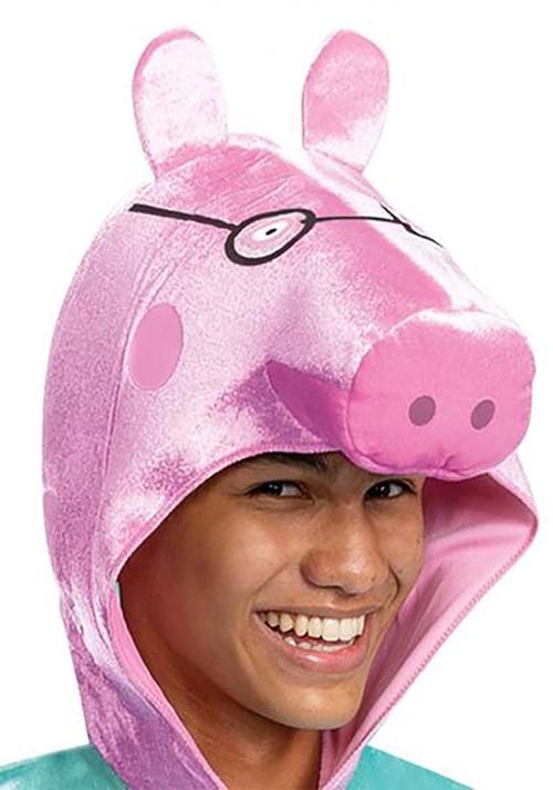 Men's Peppa Pig Daddy Pig Deluxe Costume