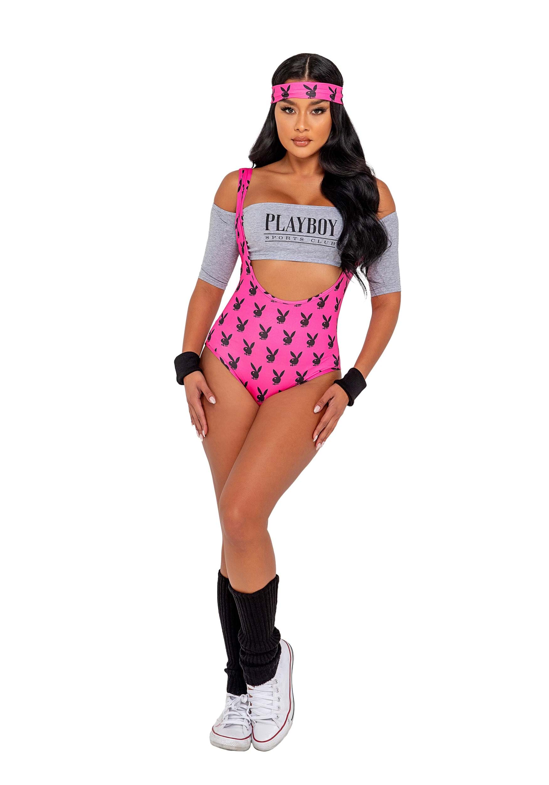 Playboy Retro Physical Fancy Dress Costume For Women