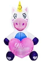 5FT Tall Loving Unicorn Inflatable Decoration Alt 5