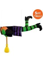 5FT Witch Stuck on Tree Inflatable Decoration Alt 2