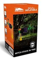 5FT Witch Stuck on Tree Inflatable Decoration Alt 4