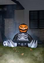 4 Foot Tall Pumpkin Reaper Inflatable Decoration