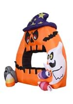 7FT Tall Large Pumpkin Photobooth Inflatable Decor Alt 1