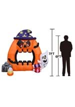 7FT Tall Large Pumpkin Photobooth Inflatable Decor Alt 5