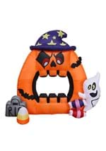 7FT Tall Large Pumpkin Photobooth Inflatable Decor Alt 6