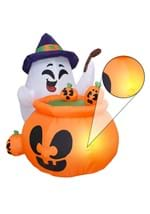 5FT Inflatable Ghost Cook Decoration Alt 2