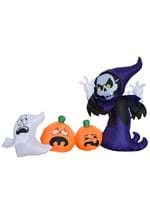 6FT Large Reaper Catching Ghost Inflatable Alt 2