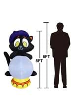 5FT Tall Fortune Cat Inflatable Decoration Alt 7