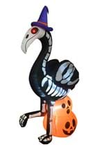 6FT Tall Large Skeleton Flamingo Inflatable Decora Alt 1