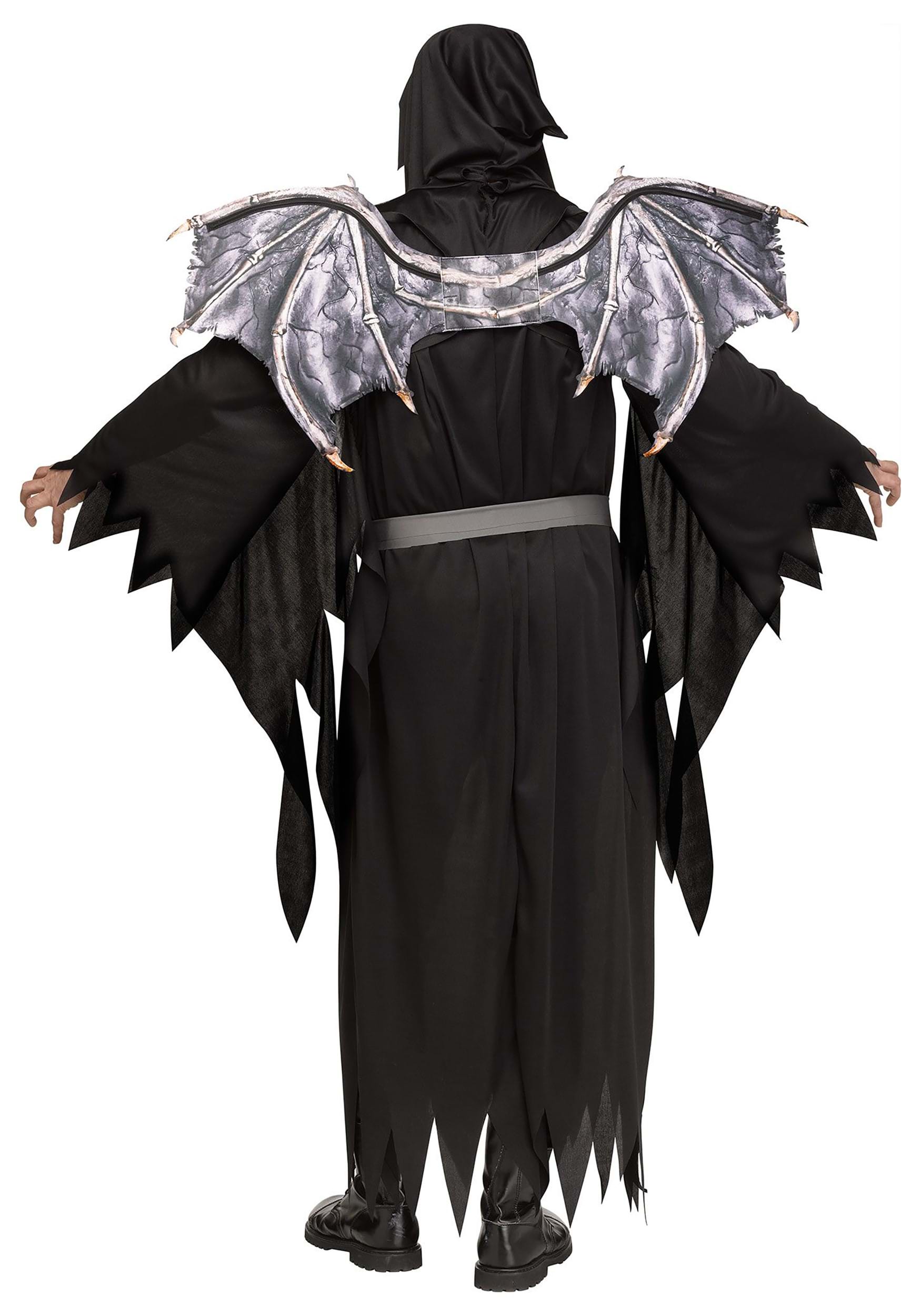 Winged Reaper Men's Fancy Dress Costume