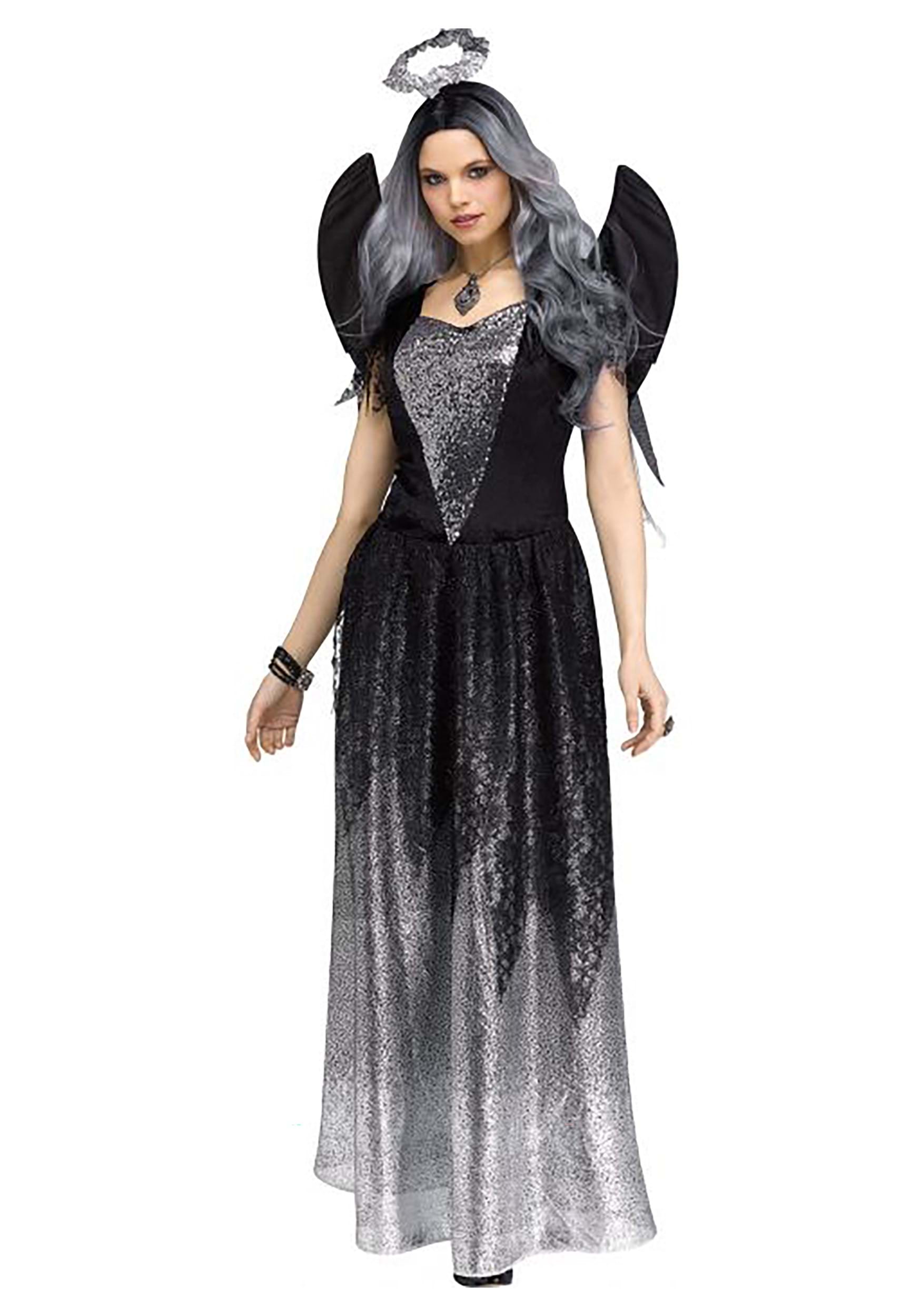 Onyx Angel Women's Fancy Dress Costume