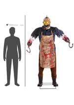 7.5FT Animated Bloody Buzzhead Butcher Decoration alt 6