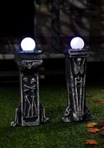 Pair of 24" Pillars with Light Up Globes Alt 1