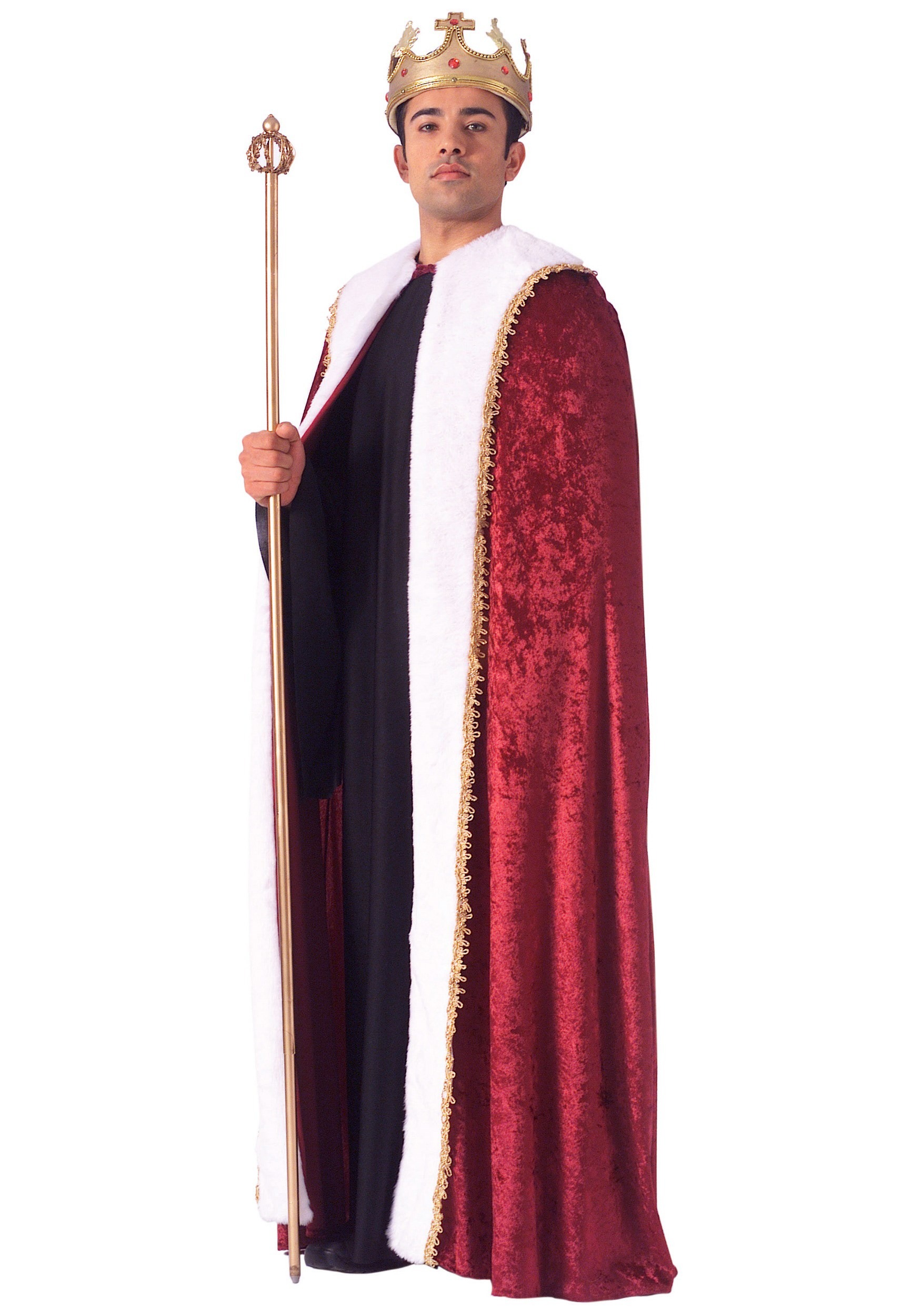King Of Hearts Robe Fancy Dress Costume