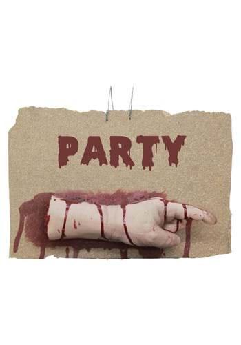 Severed Hand Party Sign