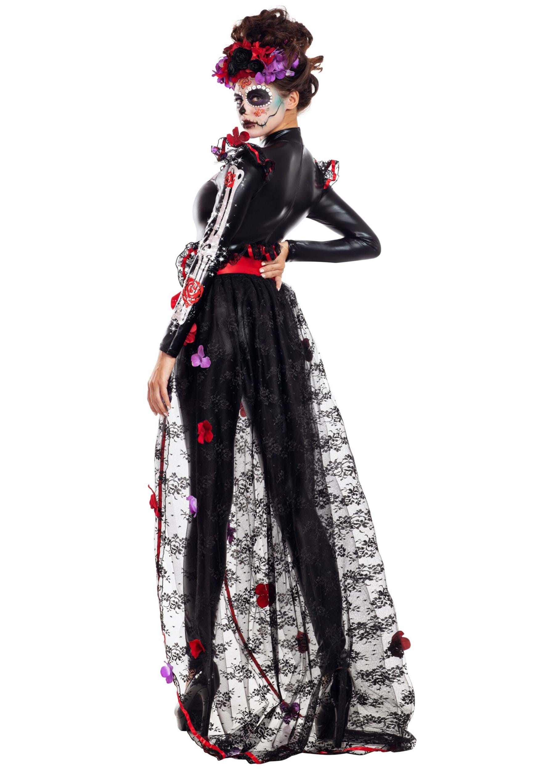 Day Of The Dead Rosas Fancy Dress Costume