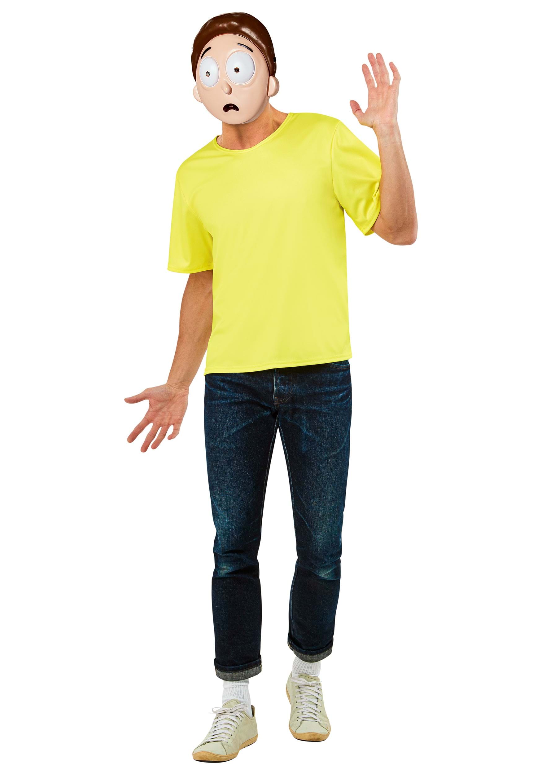 Rick And Morty Adult Morty Fancy Dress Costume
