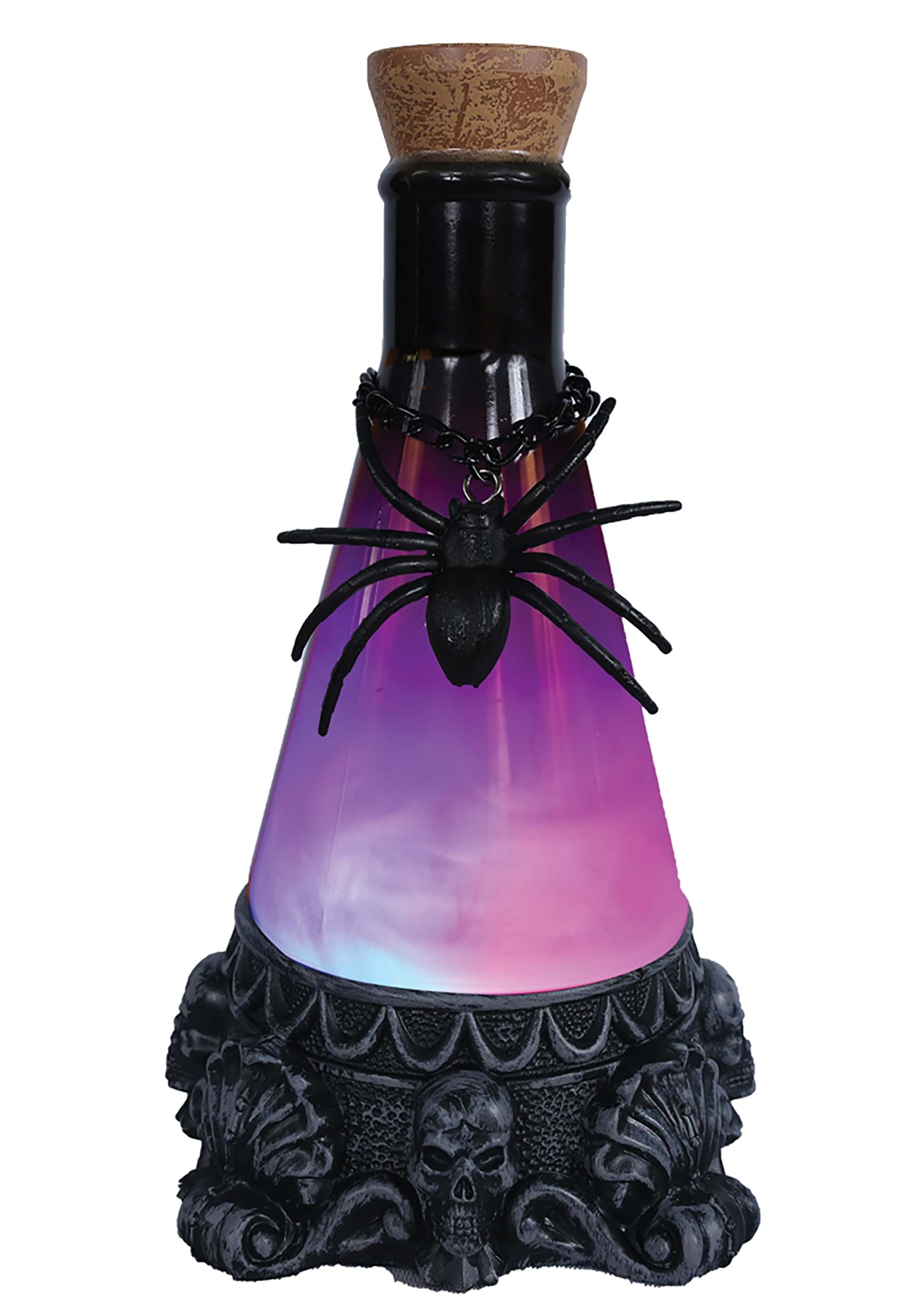 12-Inch Potion Bottle Light Up Decoration | Witch Decorations