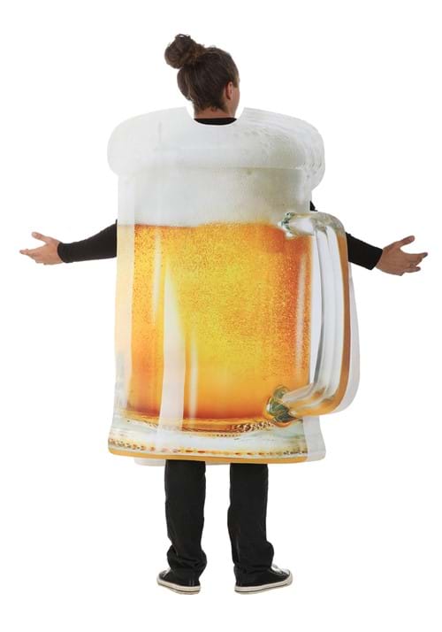 Foamy Beer Mug Costume for Adults