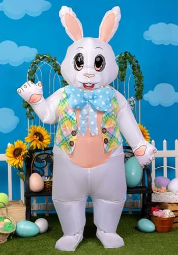 Inflatable Easter Bunny Adult Costume