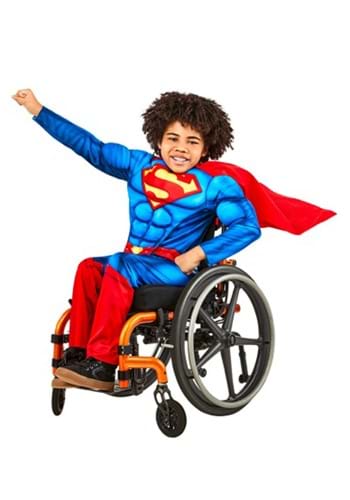 Adaptive Superman Child Fancy Dress Costume