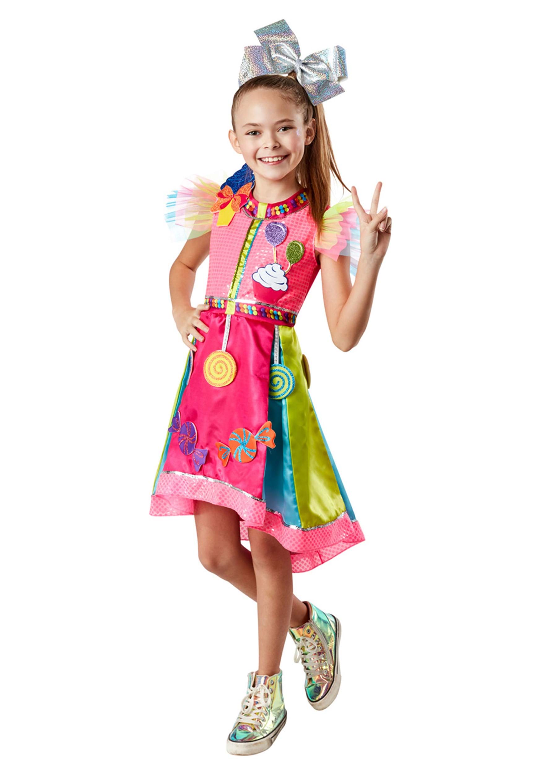 JoJo Siwa Life Is Sweet Girl's Fancy Dress Costume