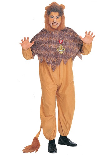 Plus Size Cowardly Lion Costume