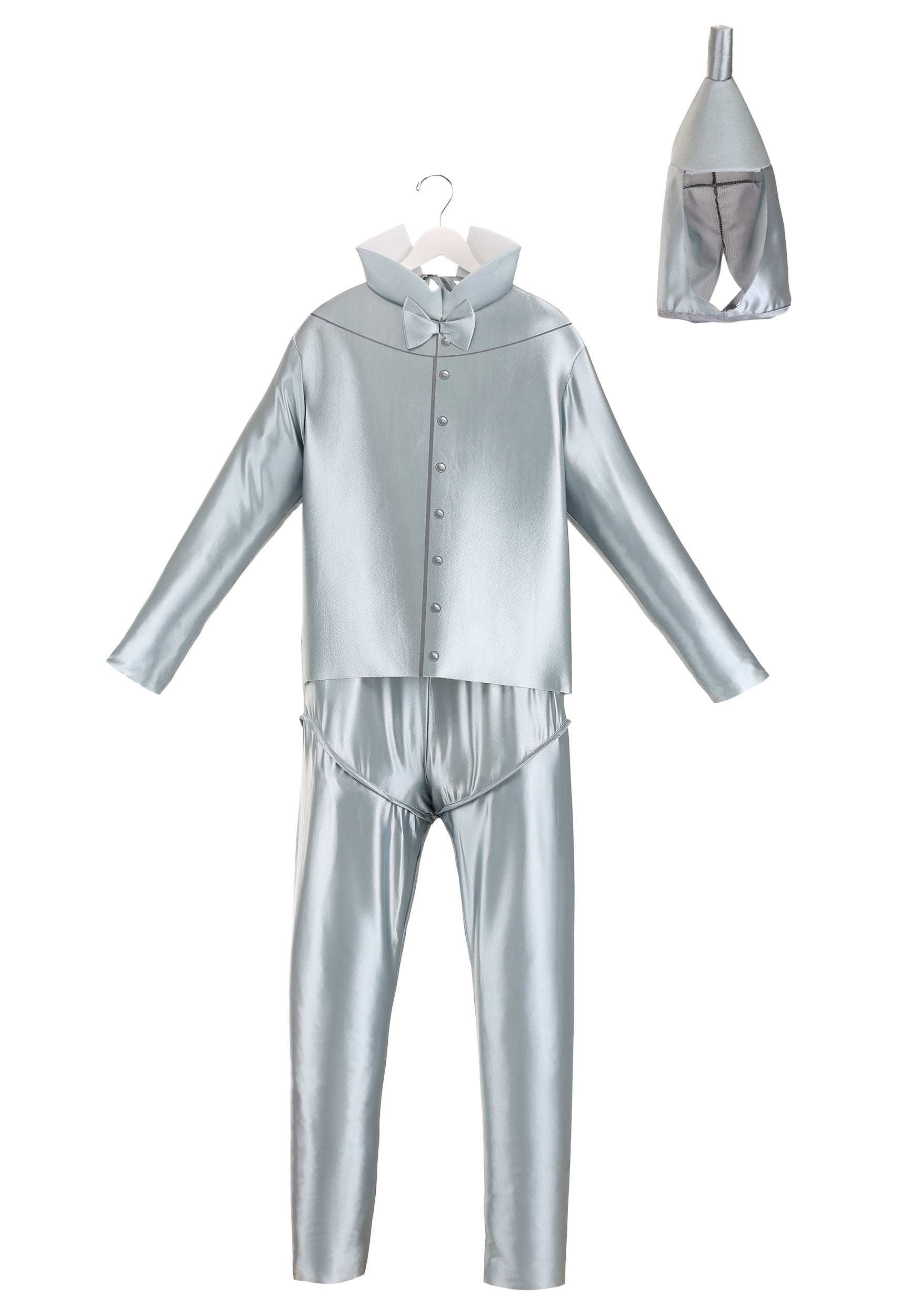 Plus Size Tin Man Fancy Dress Costume 1X , Wizard Of OZ Fancy Dress Costume