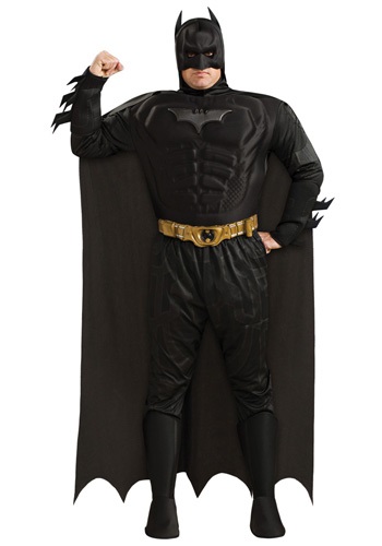 Mens Plus Size Batman Costume