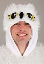 Adult Plush White Owl Costume Alt 1