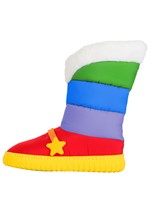 Adult Rainbow Brite Costume Boots Alt 2