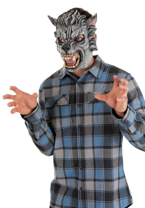 Gray Wolf Adult Mask