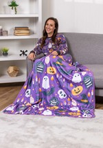 Halloween Mischief Throw Blanket Alt 2